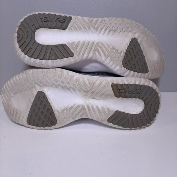 Adidas Tubular Shadow Running Shoes Chalk Grey Trainers Athletic Sneakers Size 6 - Picture 15 of 16